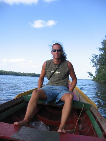 Sur la barque de Pedro