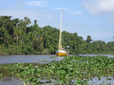 Mahana dans une petite riviere