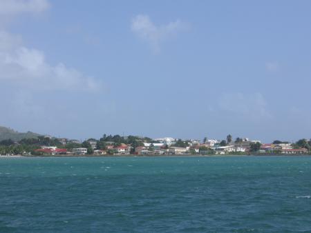 Vieux fort bay a Sainta Lucia